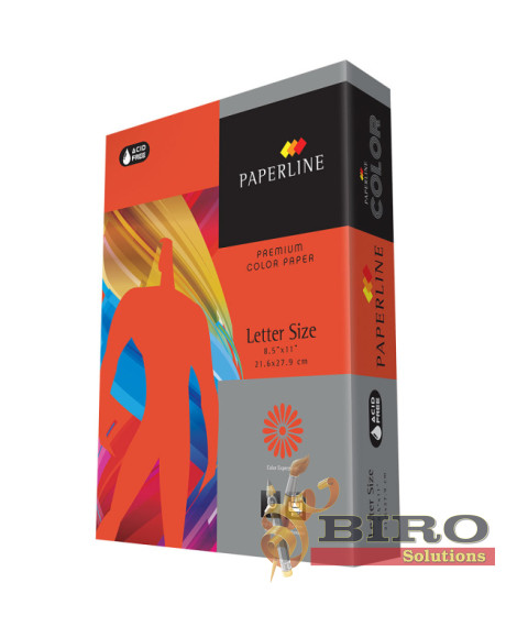 Hîrtie colorată A4 Paperline RED, 80 gr/m2, 500 foi, intensiv, roșie